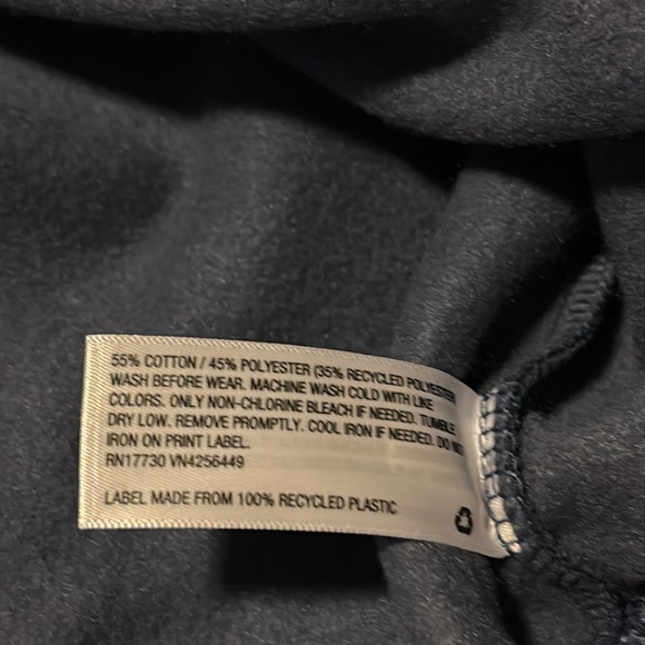 NWT Cat & Jack youth sweatshirt in purple gray short sleeve youth size L 12-14 - Picture 9 of 10